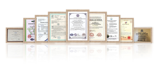 China Furis Group Co Ltd Certificaciones